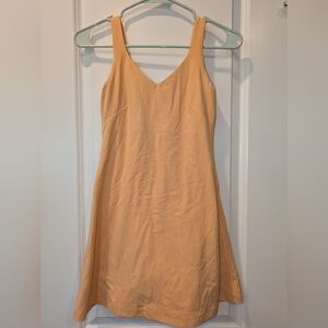 Lululemon Align Dress in the Peach Bellini color and Nulu fabric. Size 4